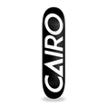 Load image into Gallery viewer, CAIRO® Skateboards Logo Deck | Black
