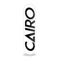 Load image into Gallery viewer, CAIRO® Skateboards Logo Deck | White