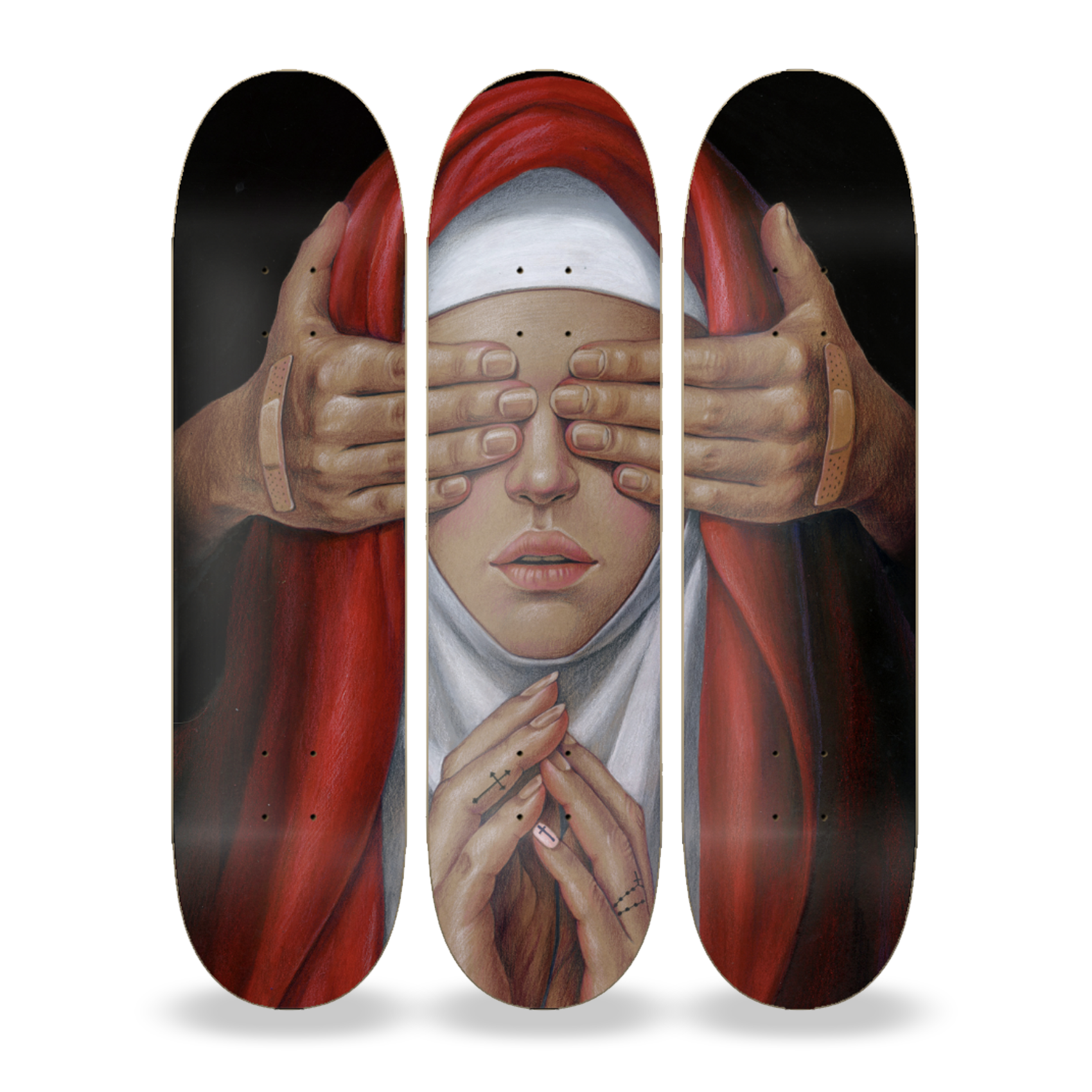 Keep Calm and Look Into Your Heart. Set of 3 by Joyce Lee | CAIRO®