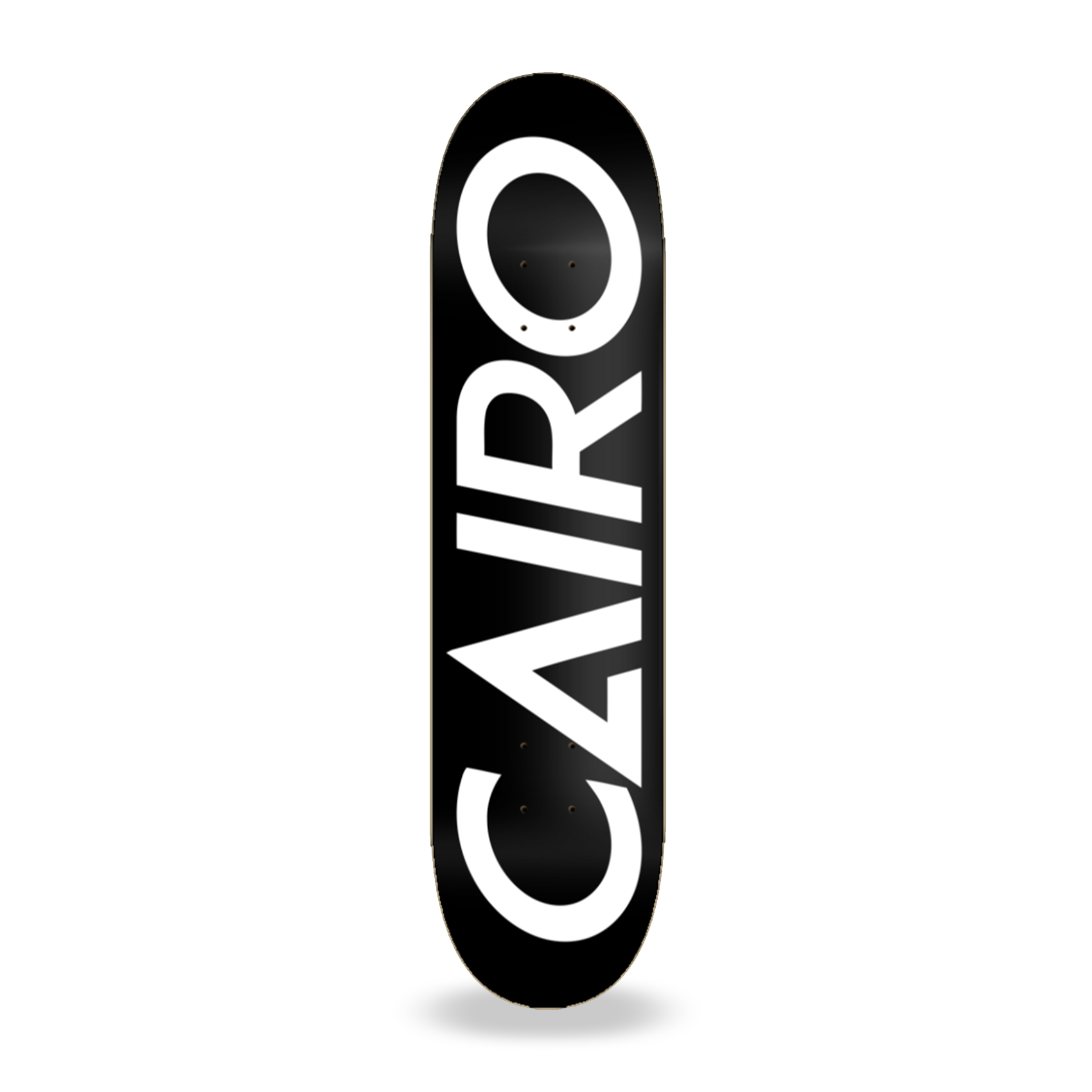 CAIRO® Skateboards Logo Deck | Black