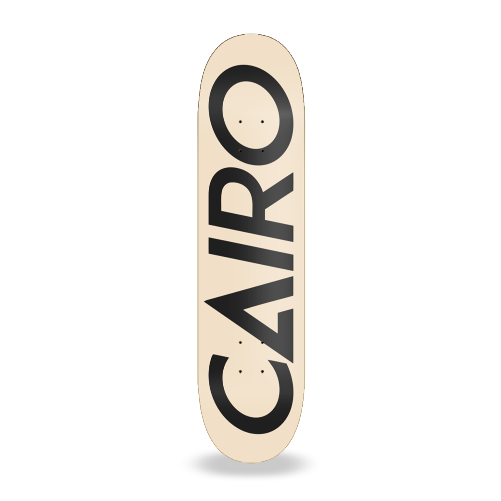 CAIRO® Skateboards Logo Deck | Tan