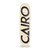 CAIRO® Skateboards Logo Deck | Tan