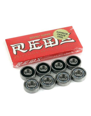 BONES Super Reds Bearings 8 pack